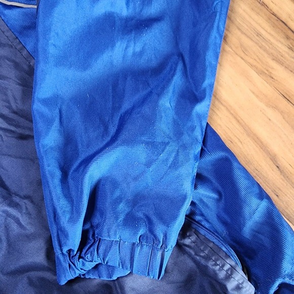 Men's Large Vintage Starter Jacket Windbreaker Midnight Navy - Picture 8 of 10